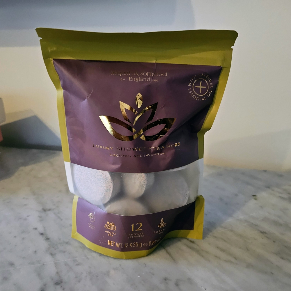 Asquith & Somerset Coconut & Lavender Shower Steamers 12 Ct